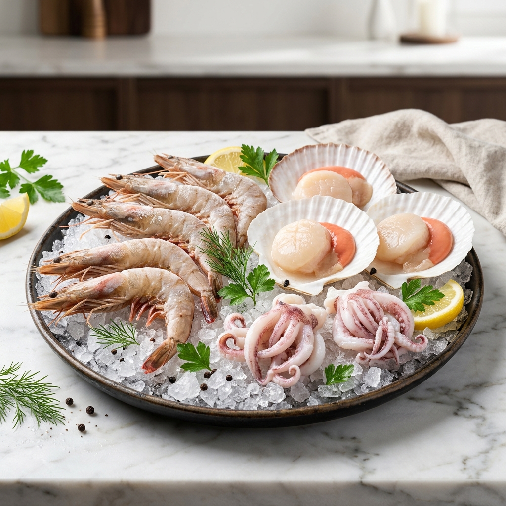 Frozen Shellfish